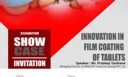 Innovation in Film Coating of Tablets  A seminar by Mr Pradeep Tamhane Managing Director of Wincoat Colours  Coatings Pvt Ltd